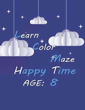 Learn Color Maze Happy Time, Age 8