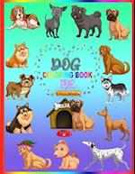 Dog Coloring Book For Children 