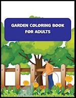Garden Coloring Book For Adults