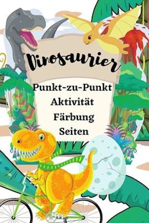 Dinosaurier Punkt-zu-Punkt-Aktivität Färbung Seiten