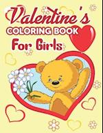 Valentine's Coloring Book for Girls