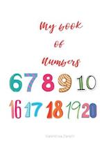 My Number Book: Leran to count and write from 0 to 9 