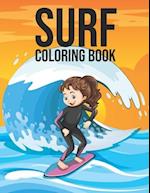 Surf Coloring Book