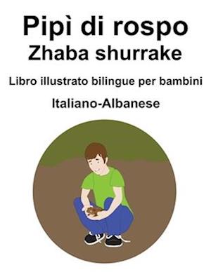 Italiano-Albanese Pipì di rospo / Zhaba shurrake Libro illustrato bilingue per bambini