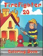 Firefighter Coloring Book: A Firefighter Coloring Book for Stress Relief & Relaxation 