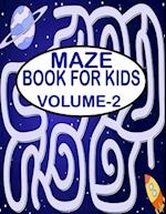 Maze Book For Kids, Volume -2