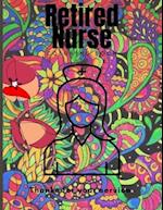 Retired Nurse coloring book