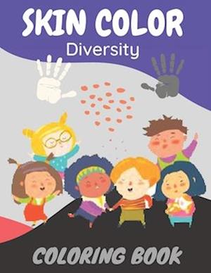 Skin Color Diversity Coloring Book