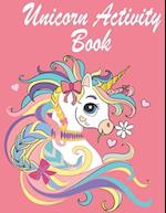 Unicorn Activity Book for Kids Ages 4-8