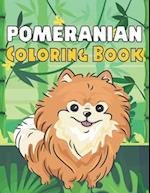 Pomeranian Coloring Book: A Wonderful coloring books with nature,Fun, Beautiful To draw activity 