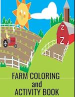 Farm Coloring and Activity Book