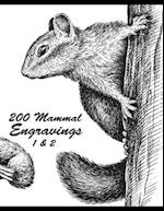 200 Mammal Engravings 1 & 2 