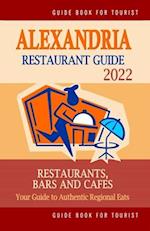 Alexandria Restaurant Guide 2022