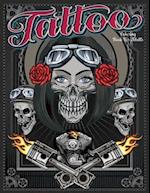 Tattoo Coloring Book For Adults