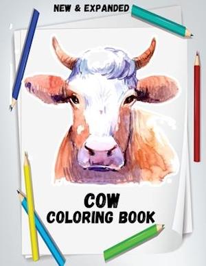 Cow Coloring Book (New & Expanded)