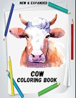 Cow Coloring Book (New & Expanded)