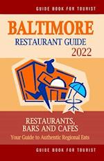 Baltimore Restaurant Guide 2022