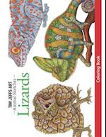 Lizards Coloring Book 