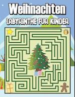 Weihnachten Labyrinthe für Kinder
