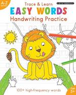 Easy Words: Handwriting Practice 