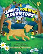 Sammy's Counting Adventure: Count 1 to 20 in English, Spanish and French 