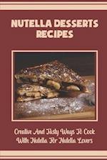Nutella Desserts Recipes