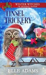 Tinsel Trickery: A Christmas Paranormal Cozy Mystery 