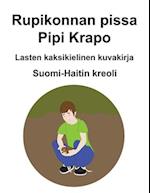 Suomi-Haitin kreoli Rupikonnan pissa / Pipi Krapo Lasten kaksikielinen kuvakirja