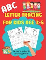 ABC Letter tracing for kids age 3-5: abc connect the dots for kids 