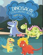 Cutest Dino: Dinosaur Coloring Book for Boys & Girls, Ages 4-8 (Cute Coloring Books for Kids) 