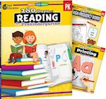 180 Days Reading, High-Frequency Words, & Printing Grade Pk