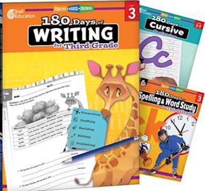 180 Days Writing, Spelling, & Cursive Grade 3