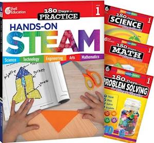 180 Days Steam, Science, Math, & Problem Solving Grade 1