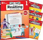 180 Days Reading 2nd Ed, Writing, Spelling, & Language Grade 1