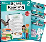 180 Days Reading 2nd Ed, Writing, Spelling, & Language Grade 2