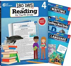 180 Days Reading 2nd Ed, Writing, Spelling, & Language Grade 4