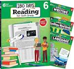 180 Days Reading 2nd Ed, Writing, Spelling, & Language Grade 6