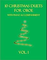 10 Christmas Duets for Oboe with Piano Accompaniment: Vol. 1 