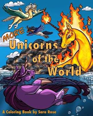 More Unicorns of the World: A Coloring Book