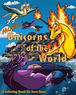 More Unicorns of the World: A Coloring Book 