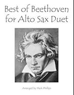 Best of Beethoven for Alto Sax Duet 