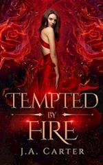 Tempted by Fire: A Paranormal Vampire Romance 