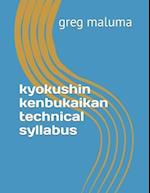 kyokushin kenbukaikan technical syllabus: kyokushin karate syllabus 