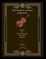 BOOK OF THE HUNGARIAN MAJOR SCALE N-1 VIOLA : LONDON 