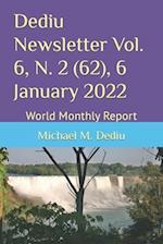 Dediu Newsletter Vol. 6, N. 2 (62), 6 January 2022: World Monthly Report 