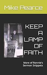 KEEP A LAMP OF FAITH: More of Ronnie's Sermon Snippets 