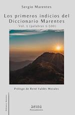 Los primeros indicios del Diccionario Marentes (Vol. 1 Palabras 1-500)