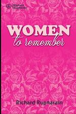 Women to Remember 