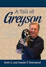 A Tail of Greyson: You have to love this doggie, a real hot dog! 