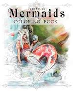 Mermaids: A Jenn Kotick Coloring Book 